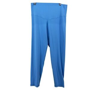 NWT Aerie OFFLINE REAL ME XTRA High Waisted 7/8 Legging Hi Rise Light Blue XL